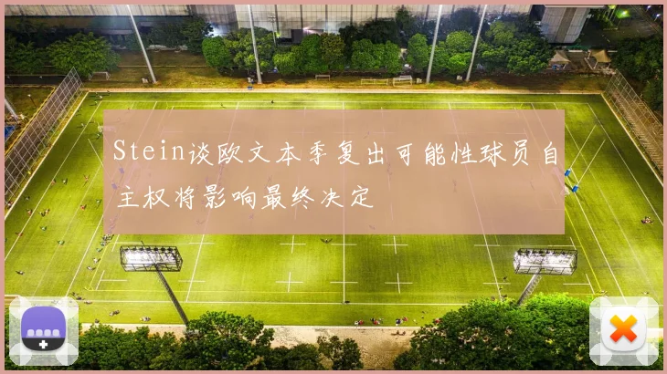 Stein谈欧文本季复出可能性球员自主权将影响最终决定
