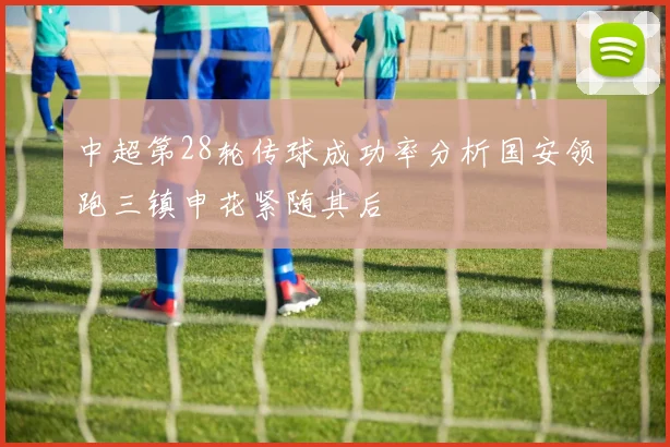 中超第28轮传球成功率分析国安领跑三镇申花紧随其后